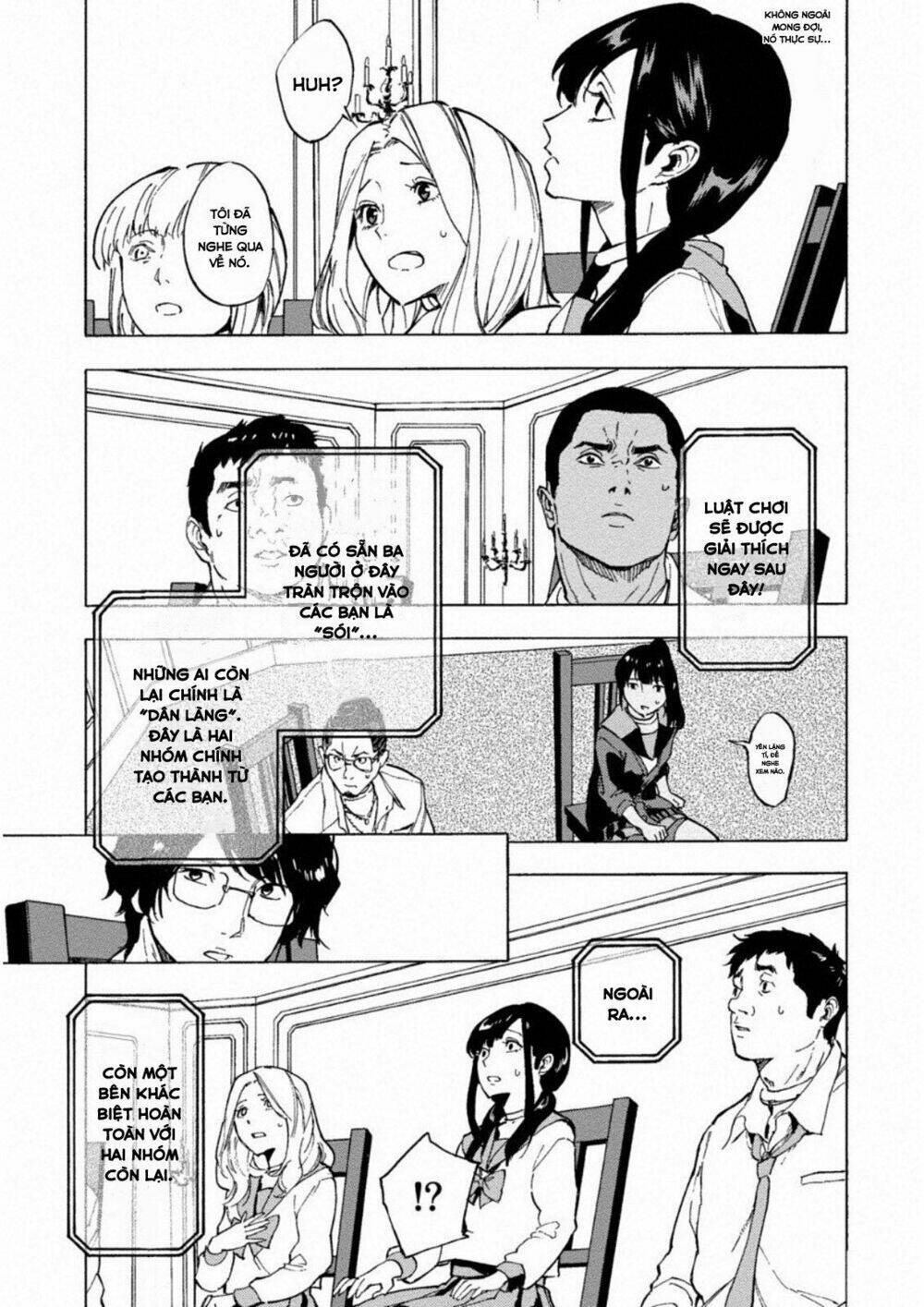 Trò Chơi Ma Sói: Cáo Điên: Chapter 1