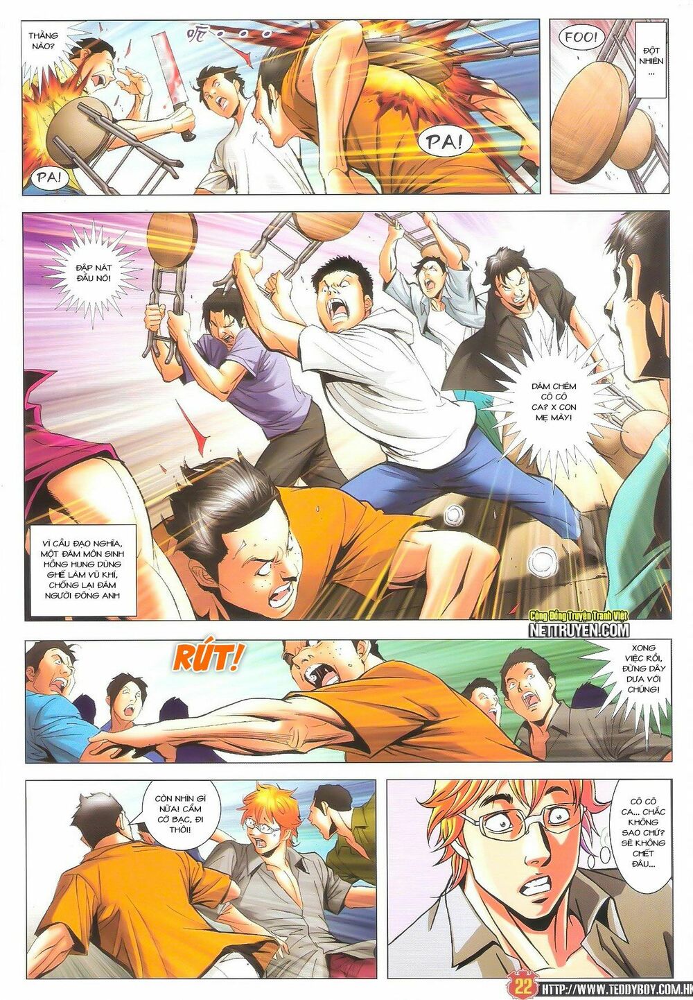 Người Trong Giang Hồ: Chapter 1603: Huyết Nhục Hoành Phi Cô Cô Chảy