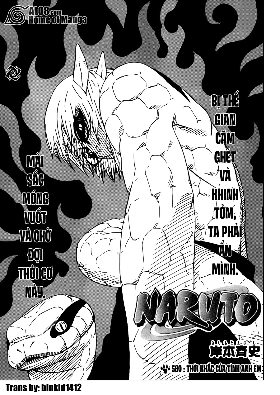 Naruto: Chapter 580