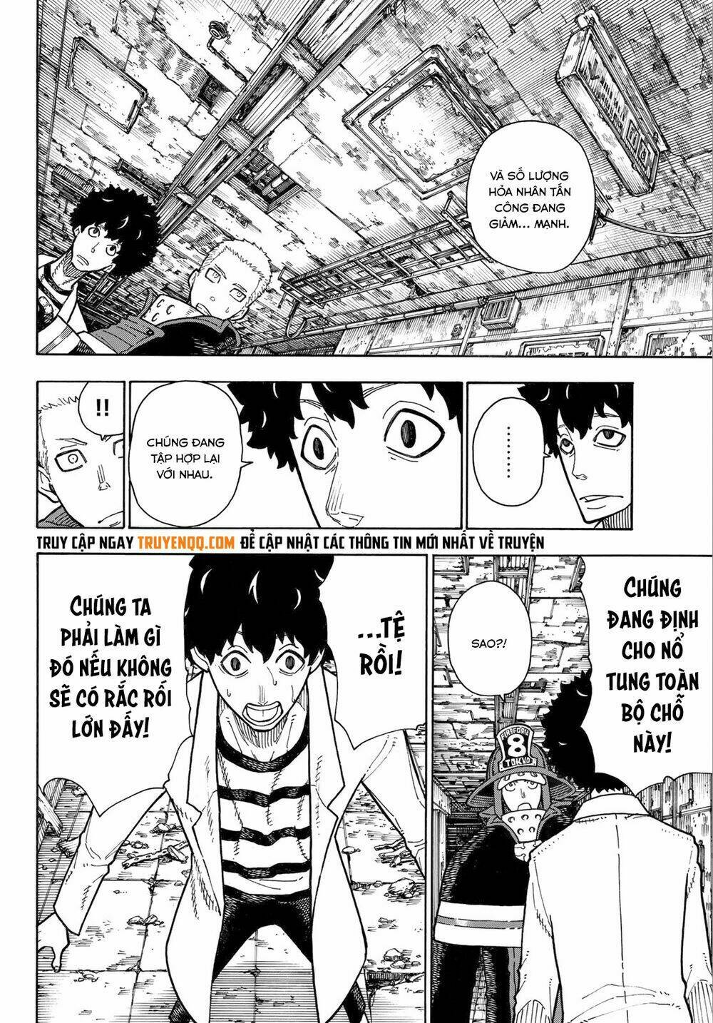 Biệt Đội Lính Cứu Hỏa: Chapter 163