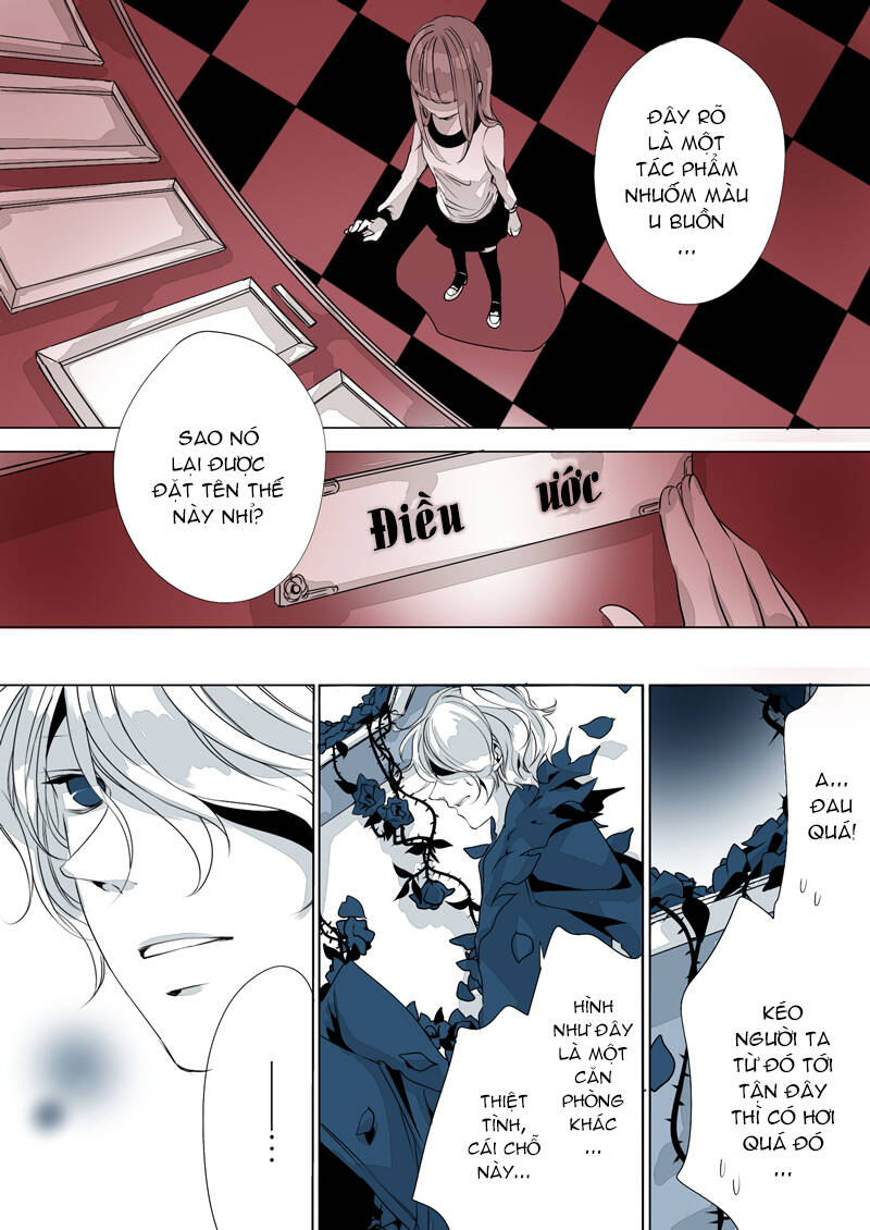 Ib Doujinshi - Ao Meikyuu No Ou: Chapter 3