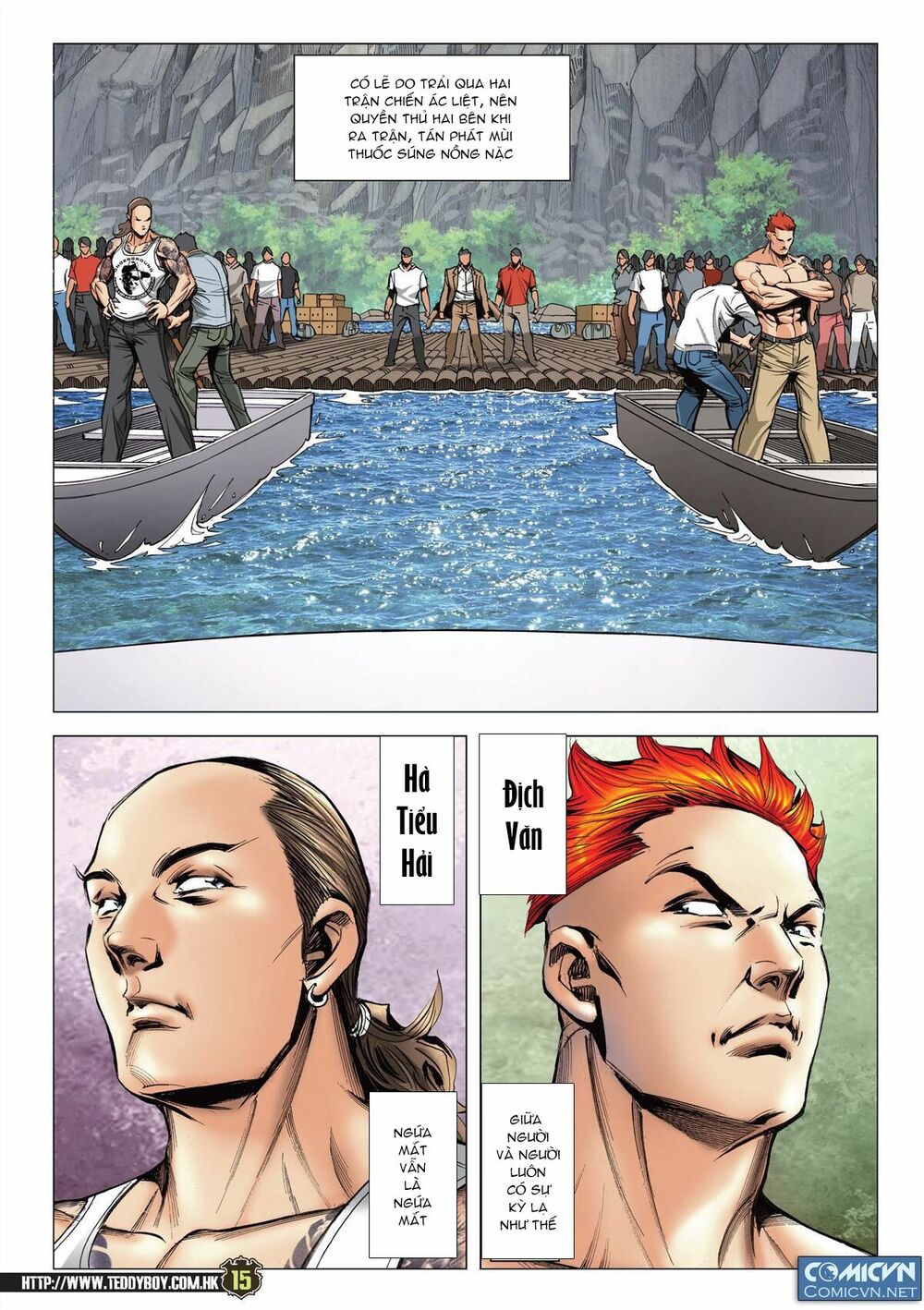 Người Trong Giang Hồ: Chapter 2139: Hà Tiểu Hải vs Địch Văn