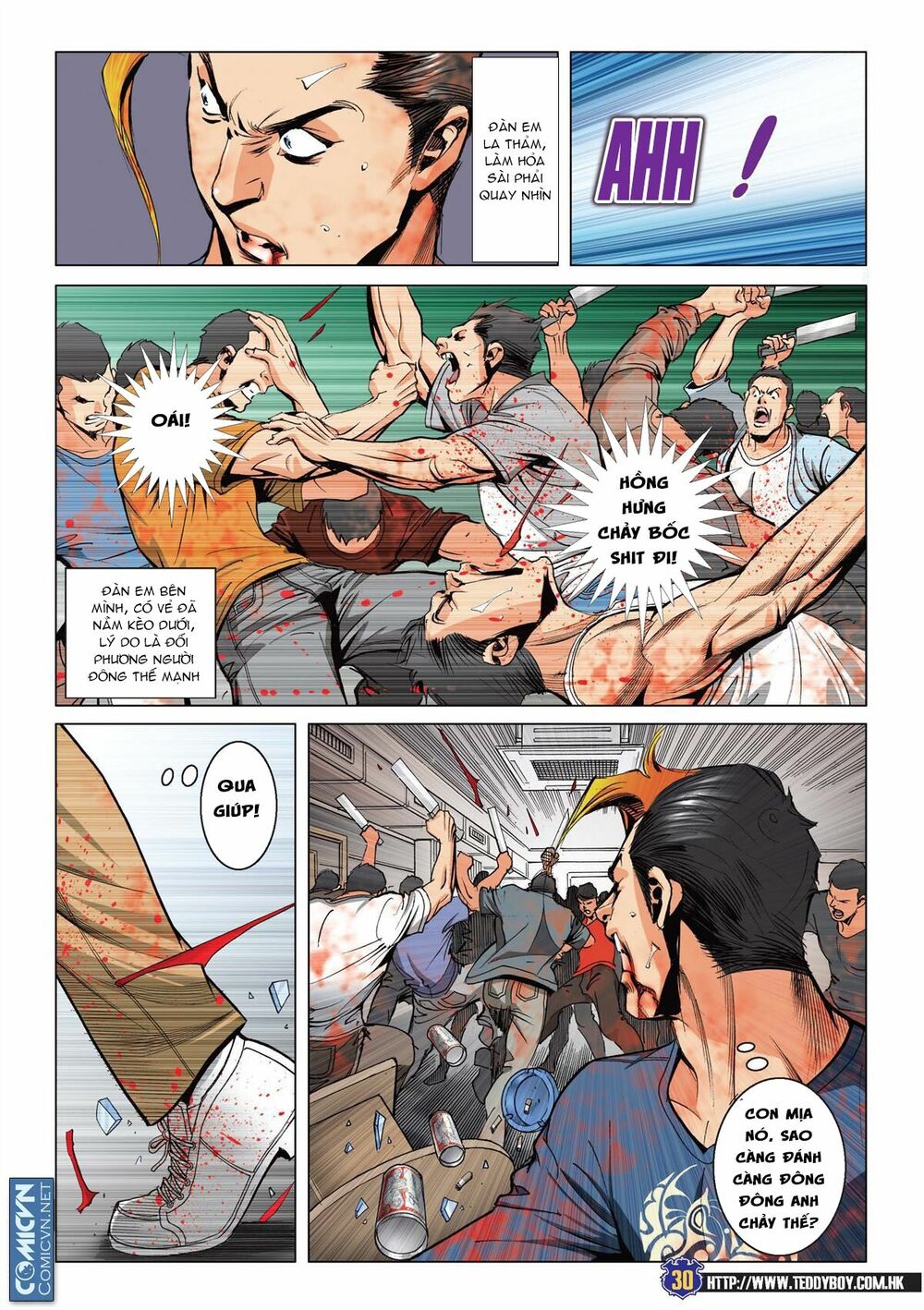 Người Trong Giang Hồ: Chapter 2180: Sống mái một phen