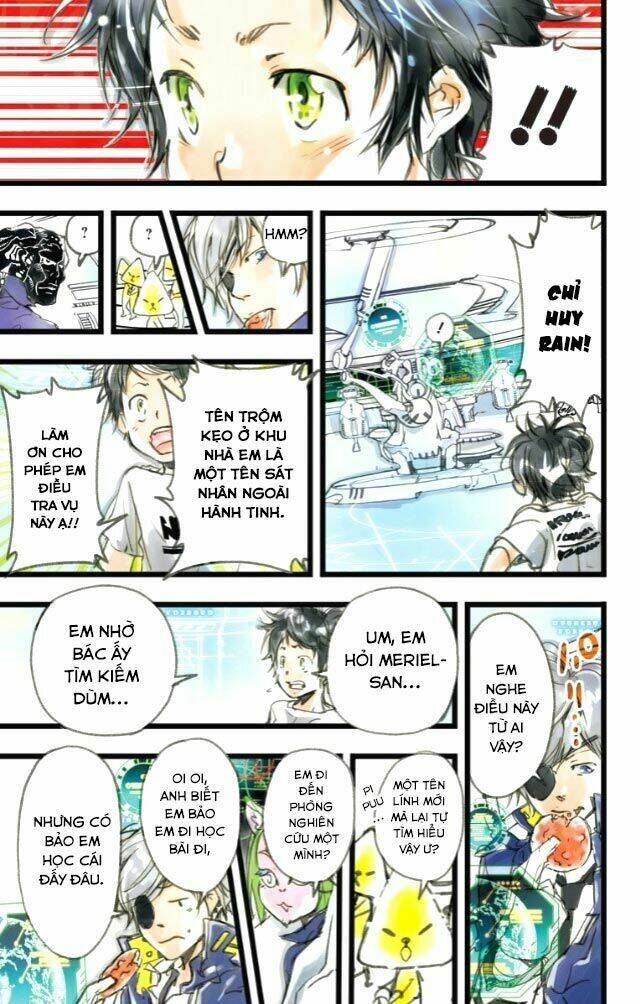 Cảnh Sát Không Gian: Chapter 3.2