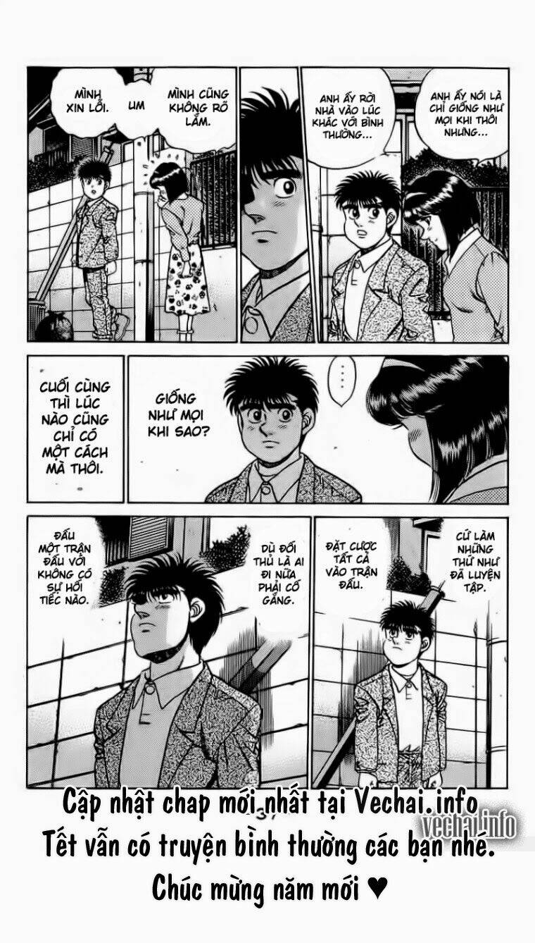 Võ Sĩ Quyền Anh Ippo: Chapter 180