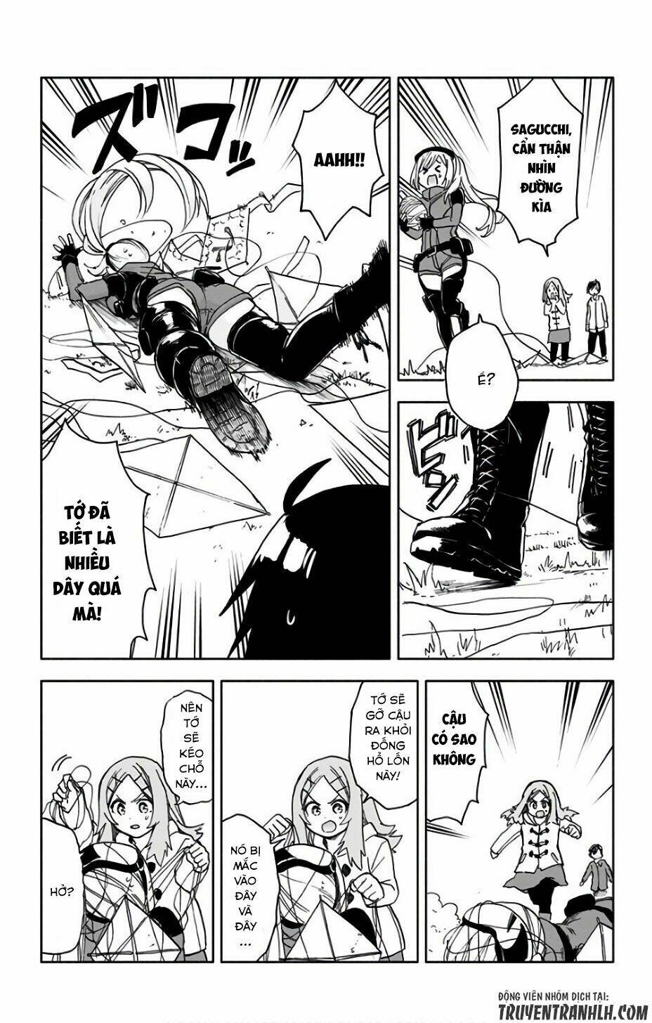 Saguri-Chan Tankentai: Chapter 12