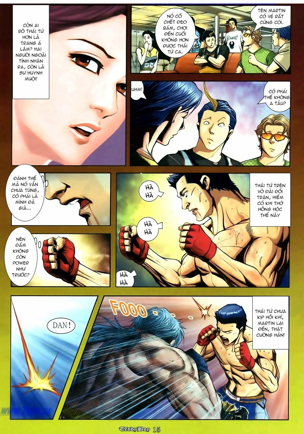 Người Trong Giang Hồ: Chapter 889: Hạ phong của Thái Tử
