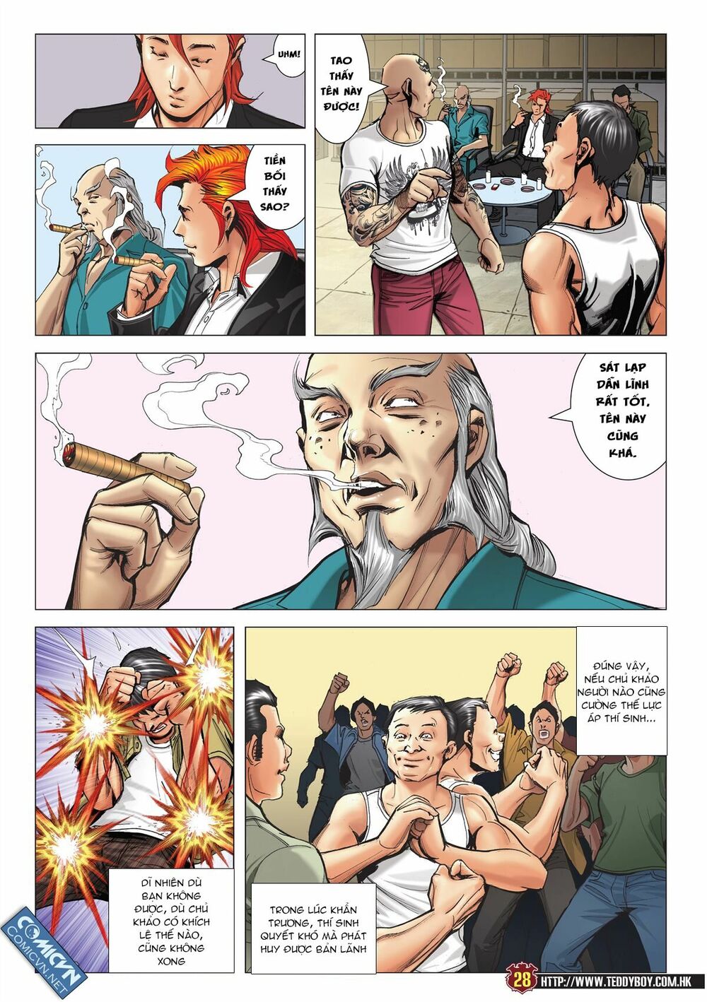 Người Trong Giang Hồ: Chapter 2124: Quân bài Tam Liên