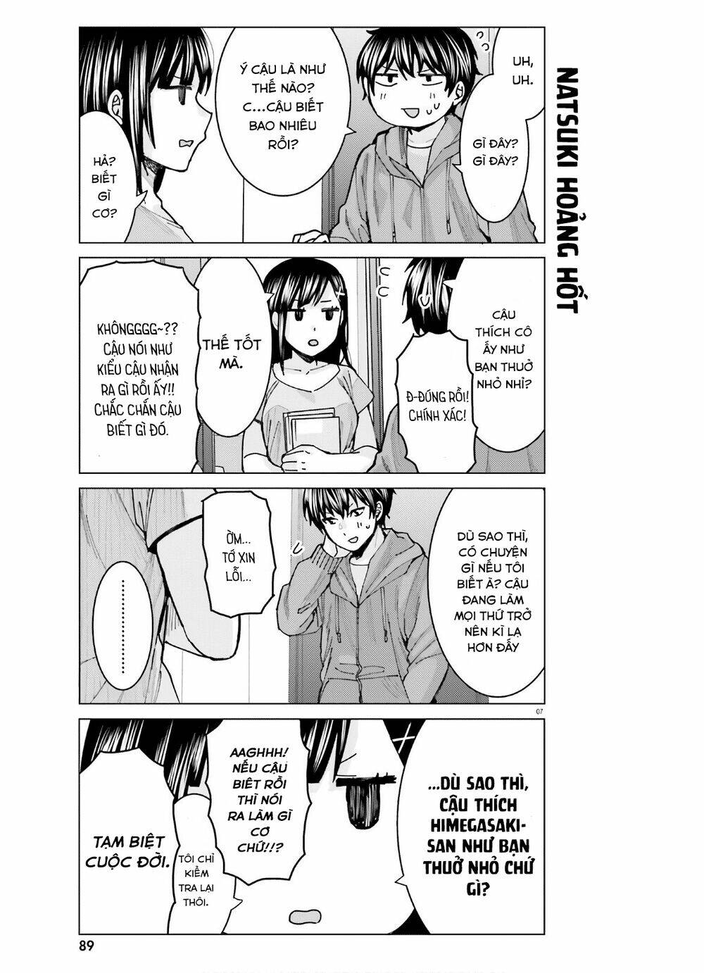 HIMEGASAKI SAKURAKO WA KYOUMO FUBIN KAWAII!: Chapter 7