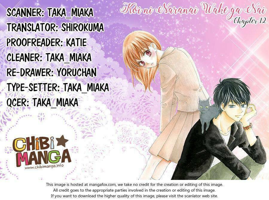 Koi Ni Naranai Wake Ga Nai: Chapter 12