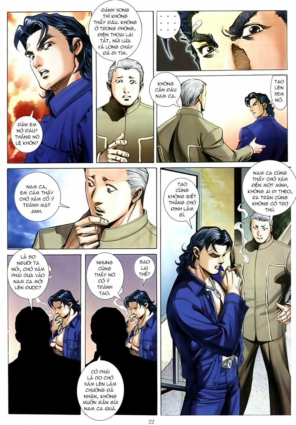 Người Trong Giang Hồ: Chapter 597: Trận chiến tắm máu