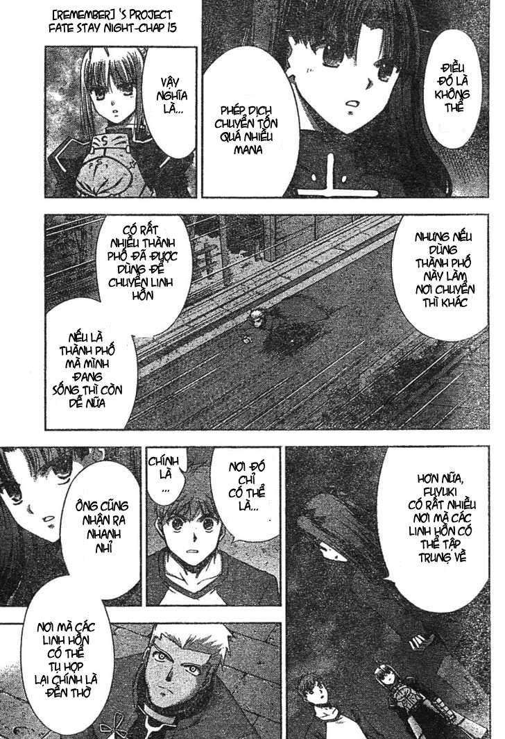 Fate Stay Night: Chapter 15