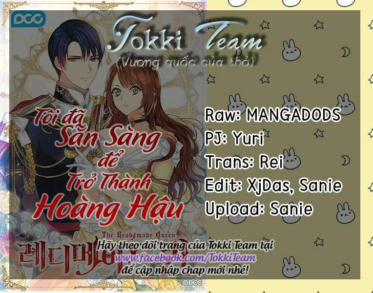 Tôi Đã Sẵn Sàng Để Trở Thành Hoàng Hậu: Chapter 1
