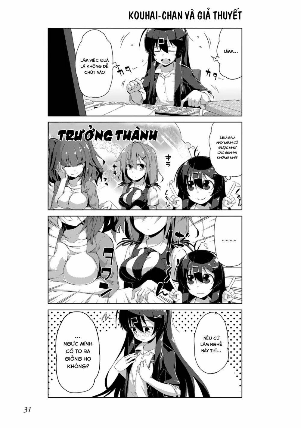 Ikinokore! Shachiku-Chan!: Chapter 3