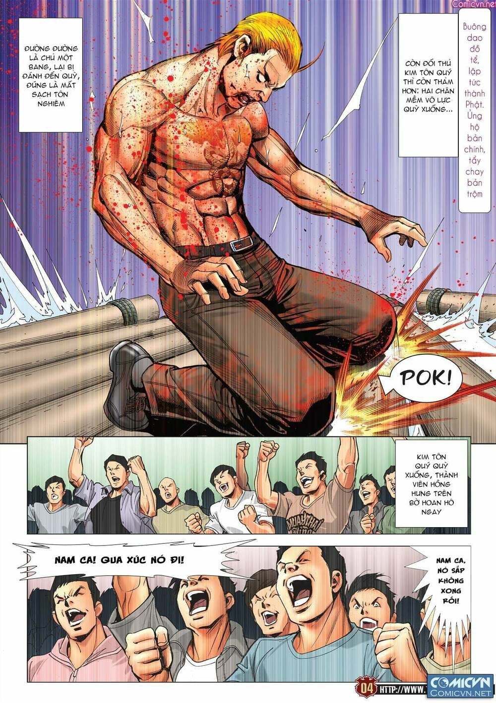 Người Trong Giang Hồ: Chapter 2173: Trần Hạo Nam vs Kim Tôn Quý 5