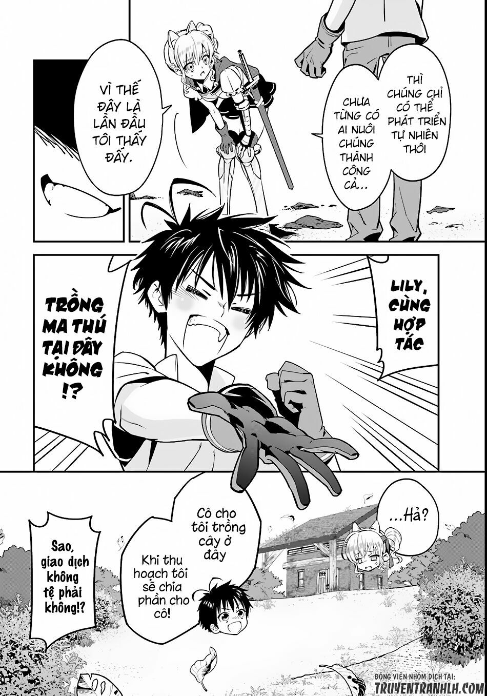 Isekai desu ga Mamono Saibai shiteimasu: Chapter 1