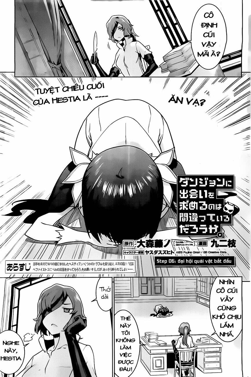 Dungeon Ni Deai O Motomeru No Wa Machigatte Iru Darou Ka: Chapter 6