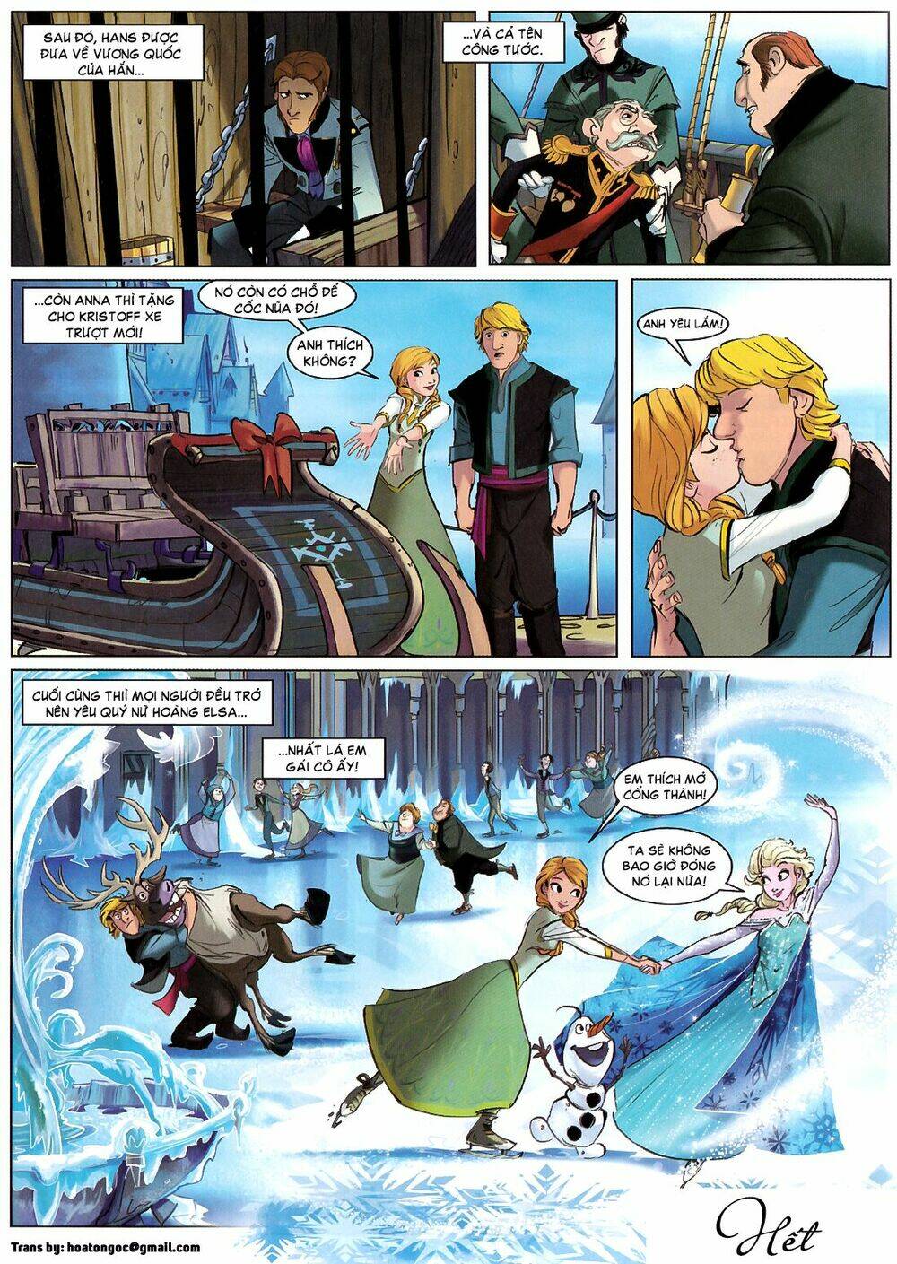 Frozen - Nữ Hoàng Băng Giá: Chapter 2