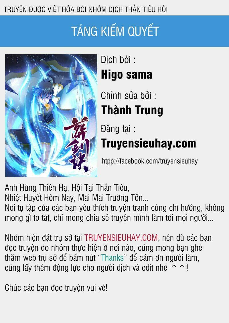 Táng Kiếm Quyết: Chapter 18