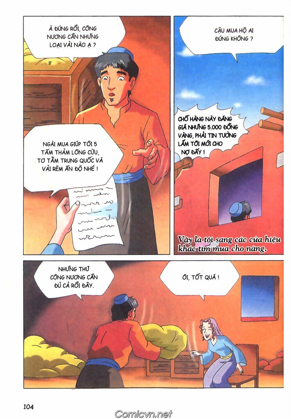 Nghìn lẻ một đêm màu: Chapter 7