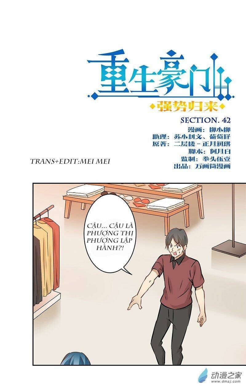 Trọng Sinh Chi Hao Môn Cường Thế Quy Lai: Chapter 42