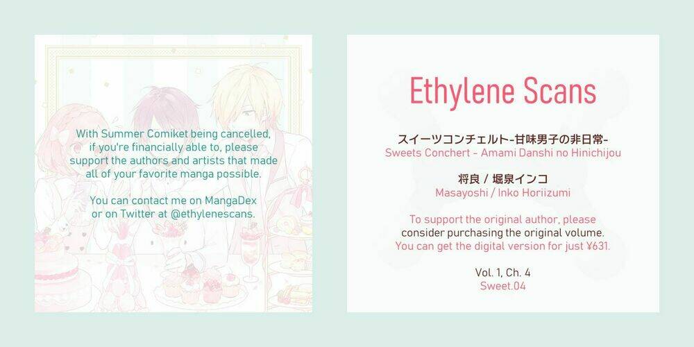 Sweets Conchert - Amami Danshi No Hinichijou: Chapter 4