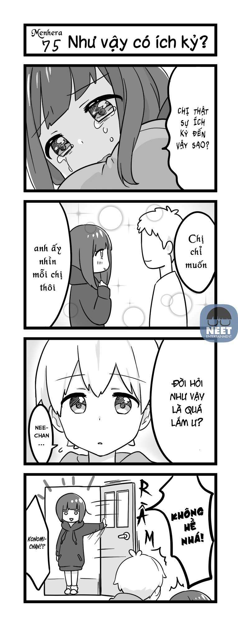Menhera Shoujo Kurumi-Chan: Chapter 75
