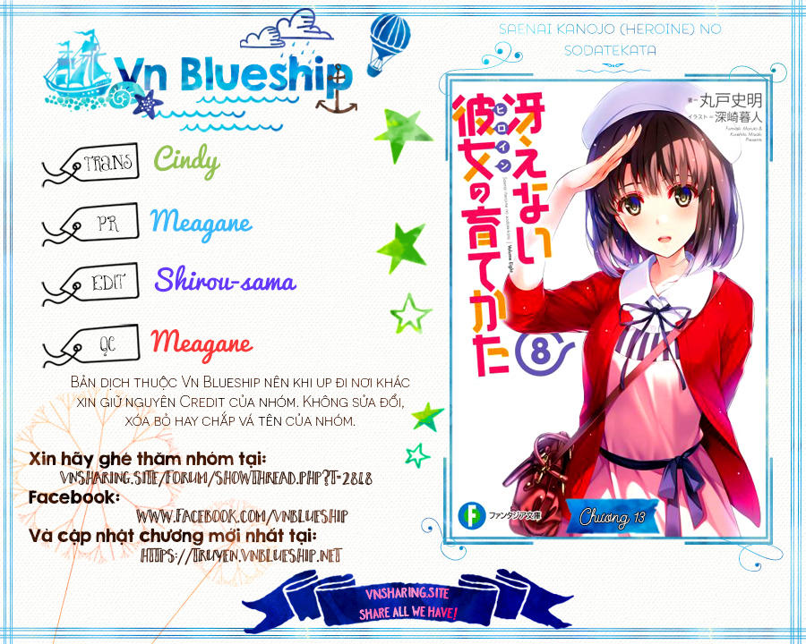 Saenai Kanojo No Sodatekata: Chapter 13