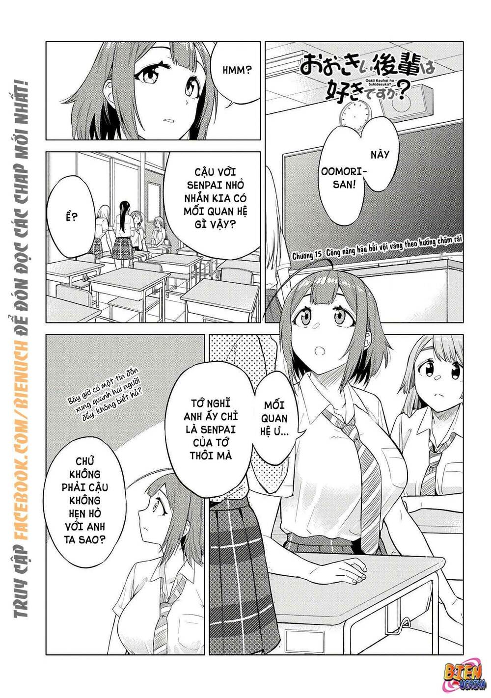 Senpai Có Thích Đàn Em Bb (Big Boobs): Chapter 15