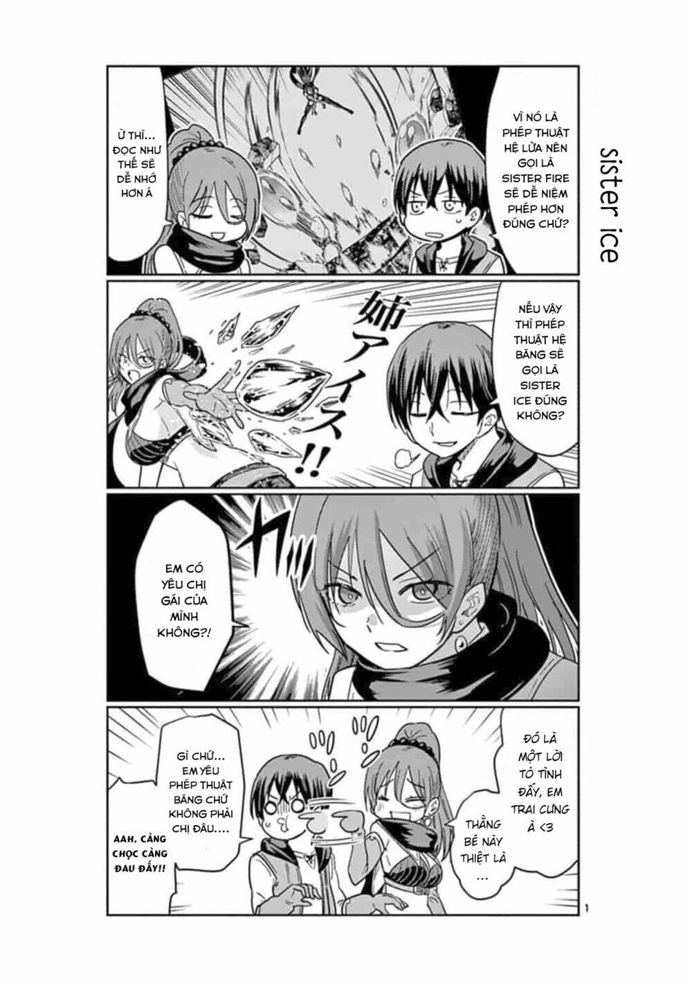 Chuyển Sinh Cùng Bà Chị Đấm Phát Chết Luôn: Chapter 4.5