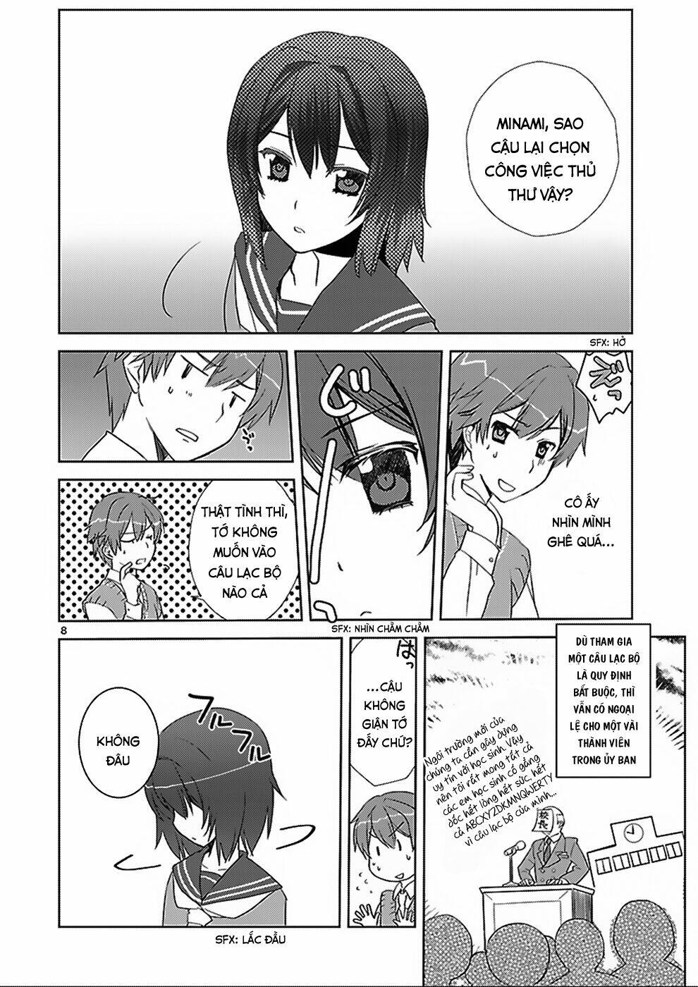 Shinonome Yuuko Wa Tanpen Shousetsu O Aishite Iru: Chapter 0