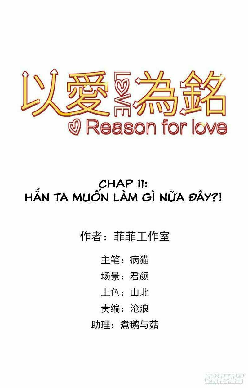 Vì Yêu Mà Khắc Cốt Ghi Tâm: Chapter 11
