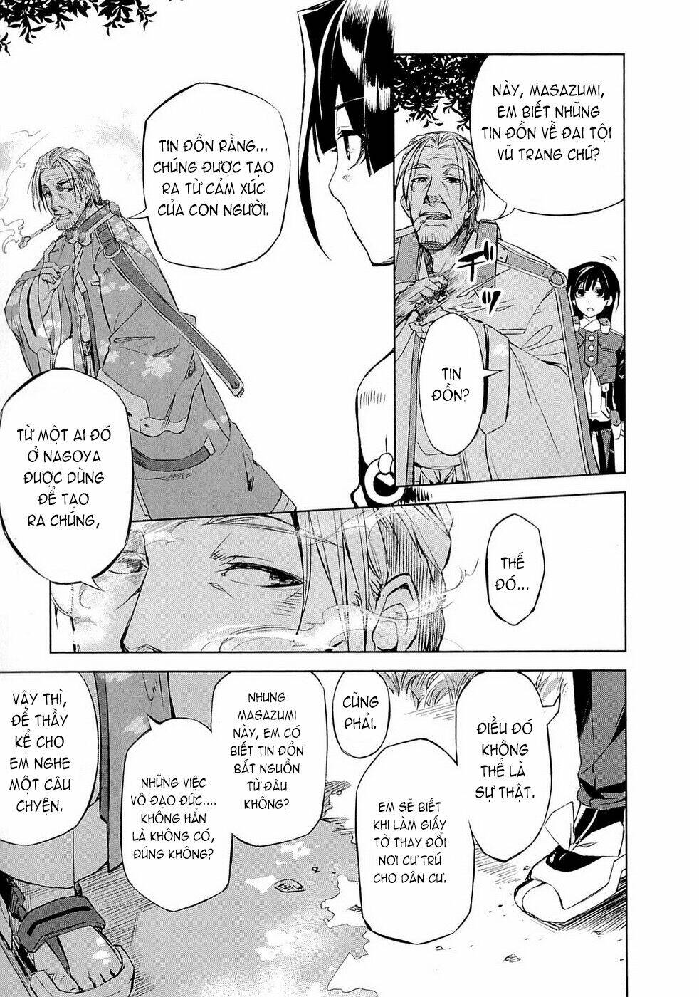 Kyoukai Senjou No Horizon: Chapter 4