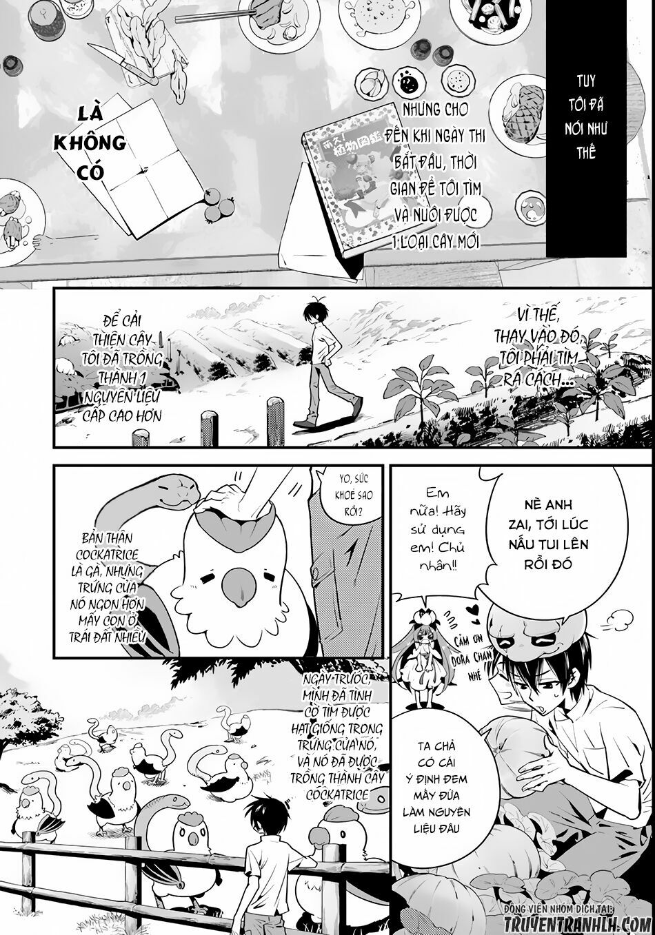 Isekai desu ga Mamono Saibai shiteimasu: Chapter 4