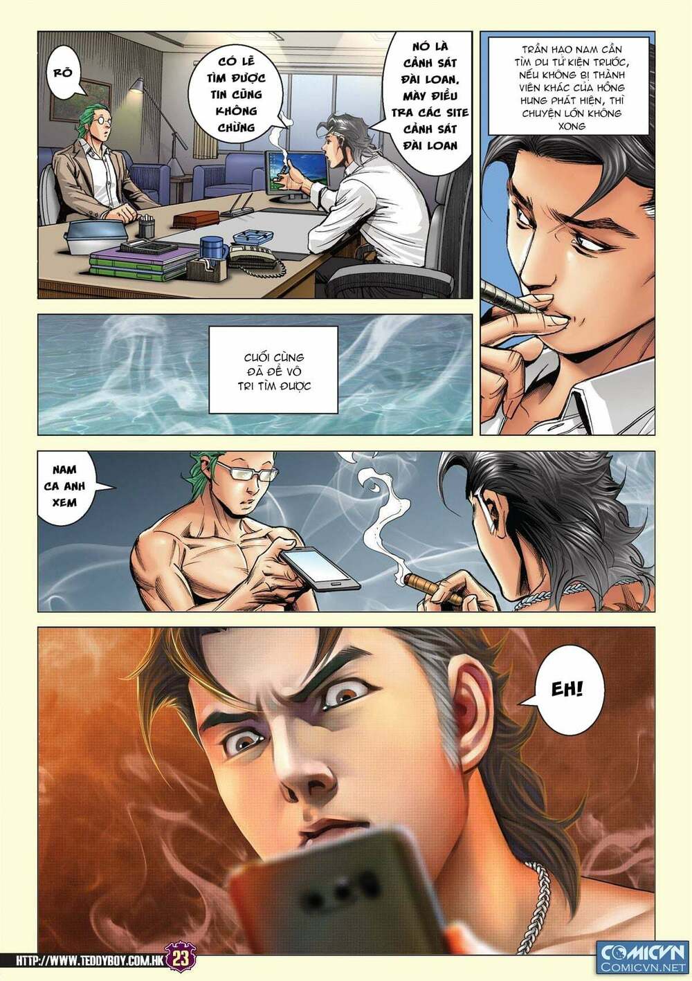 Người Trong Giang Hồ: Chapter 2182: Trần Hạo Nam và Báo Tử Kiện 2