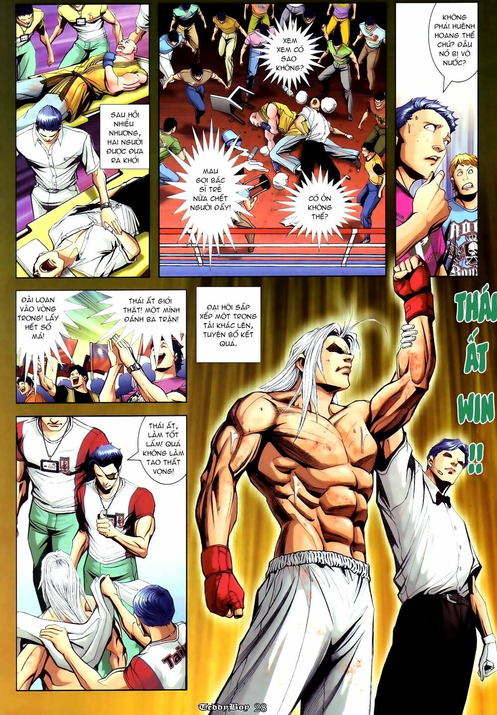 Người Trong Giang Hồ: Chapter 907: Thắng cho anh xem