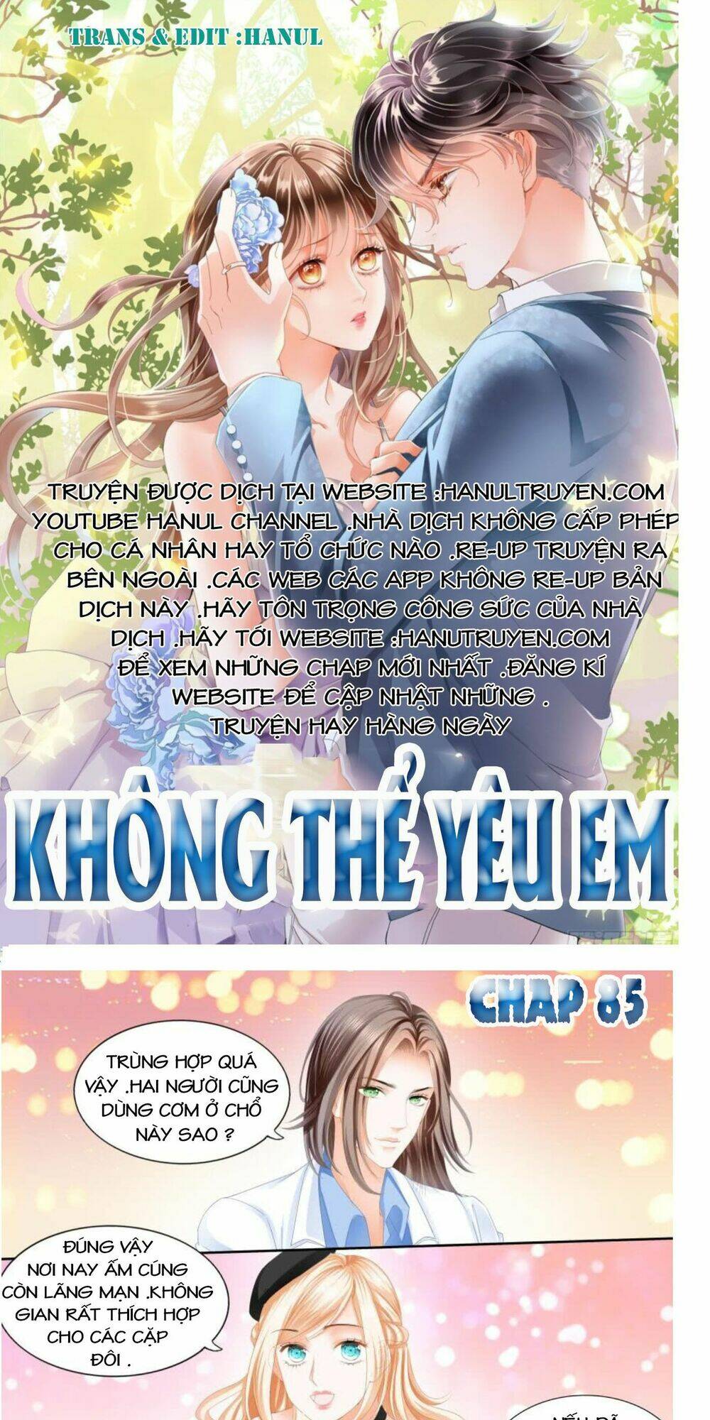 Không Thể Yêu Em: Chapter 85
