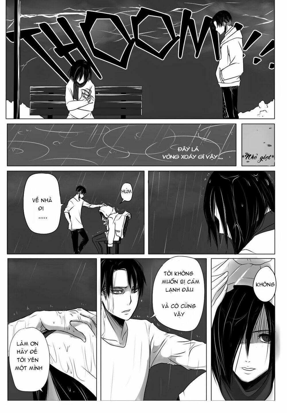 Đại Chiến Titan - Doujinshi Về Cuộc Tình Tay 4: Chapter 4