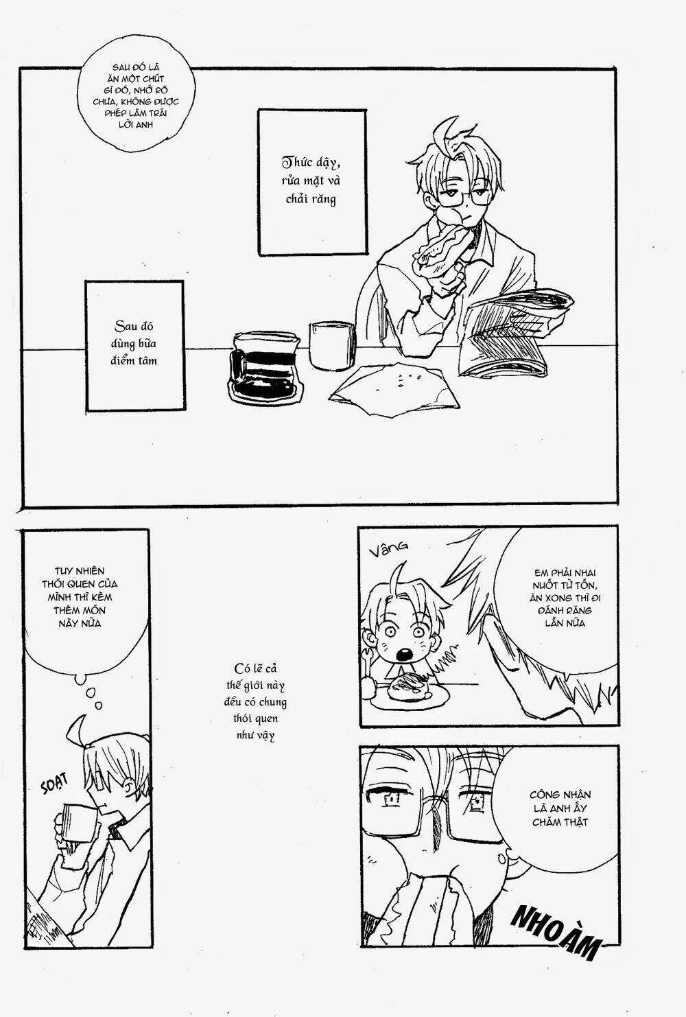 Aph Doujinshi - Welcoming Morning: Chapter 3