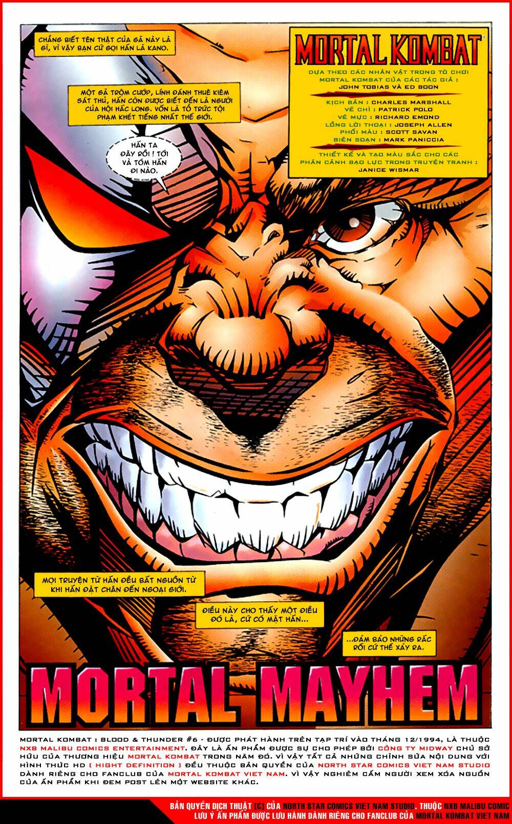 Mortal Kombat Malibu Comic: Chapter 6