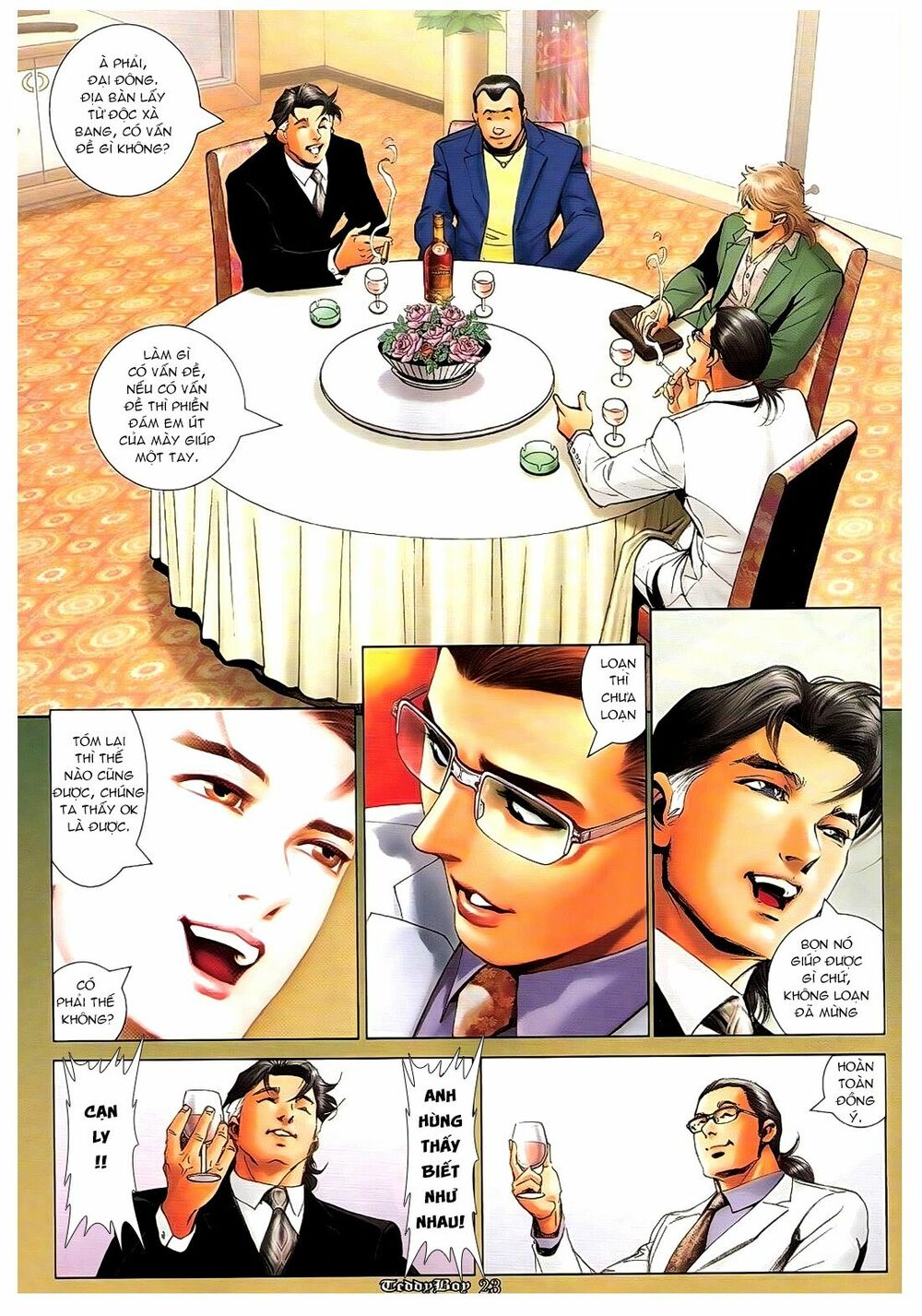 Người Trong Giang Hồ: Chapter 1147: Tiếu lý tàng đao
