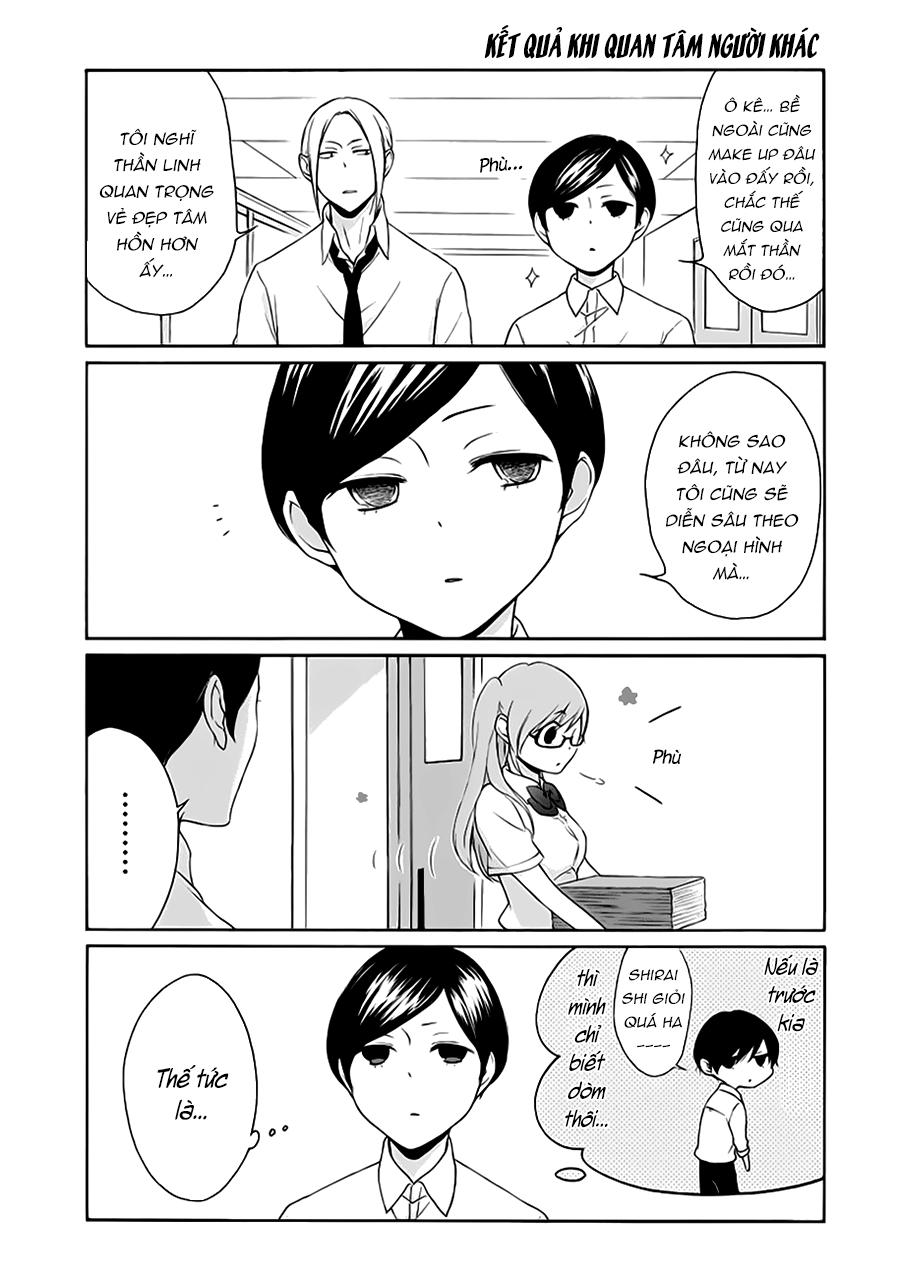 Tanaka-Kun Wa Itsumo Kedaruge: Chapter 45