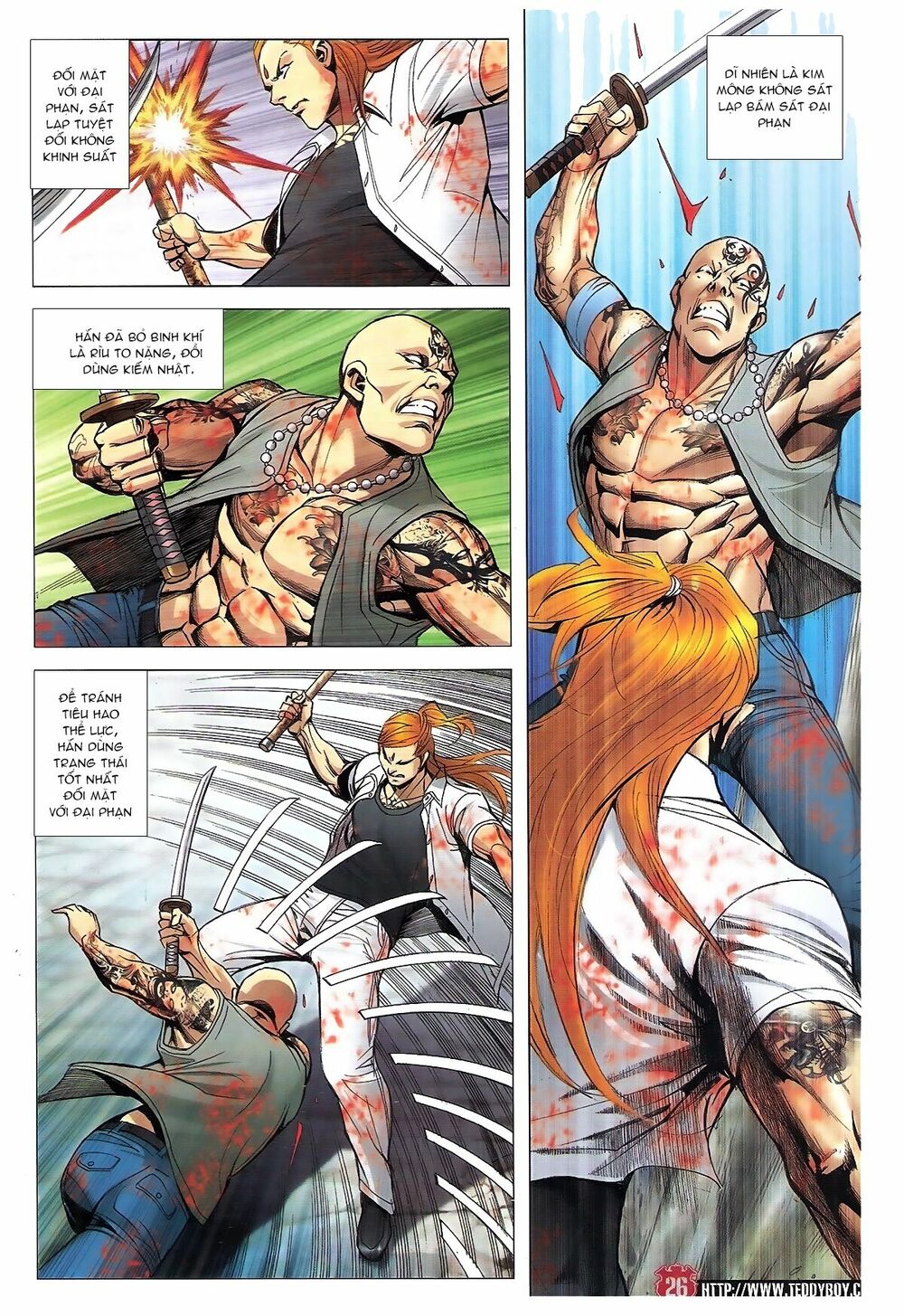 Người Trong Giang Hồ: Chapter 1840: Đại Phi ác chiến Kim Tôn Quý