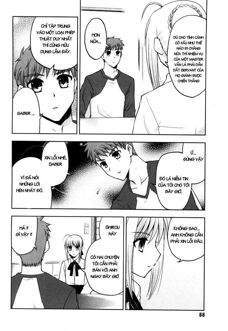 Fate Stay Night: Chapter 7