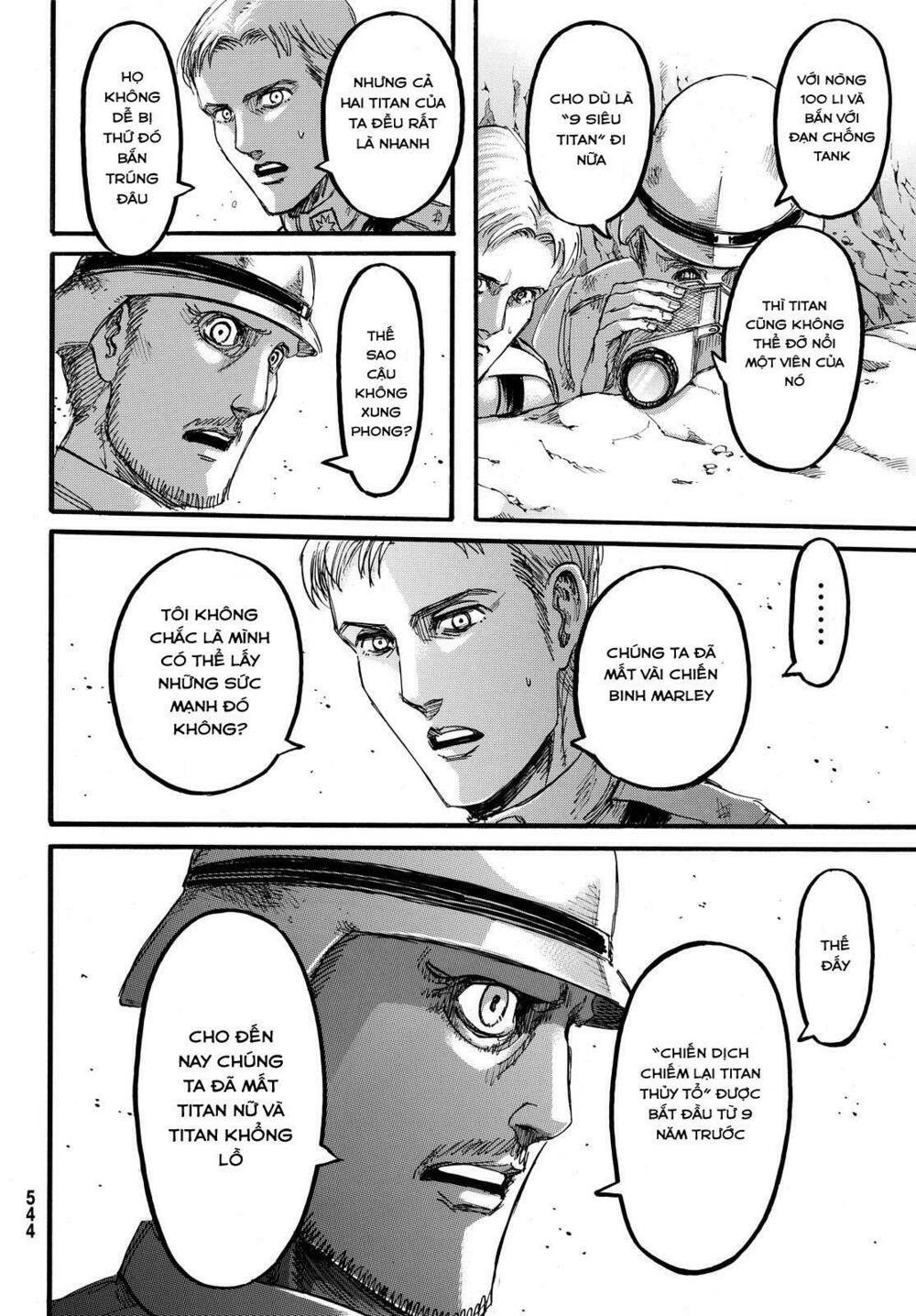 Đại Chiến Người Khổng Lồ: Chapter 91