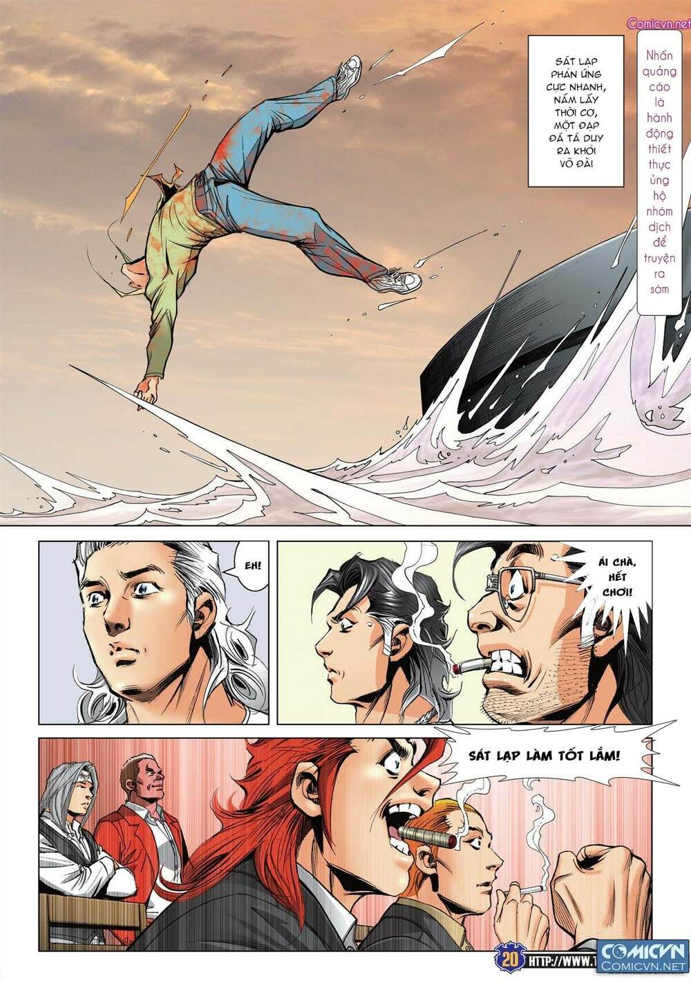 Người Trong Giang Hồ: Chapter 2162: Thần Quyền 700 pound