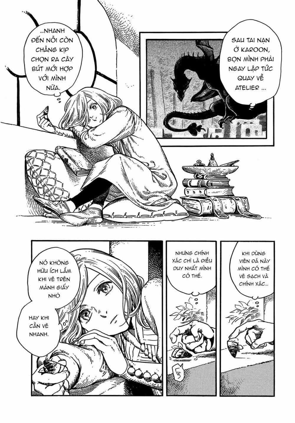 Tongari Booshi No Atorie: Chapter 8