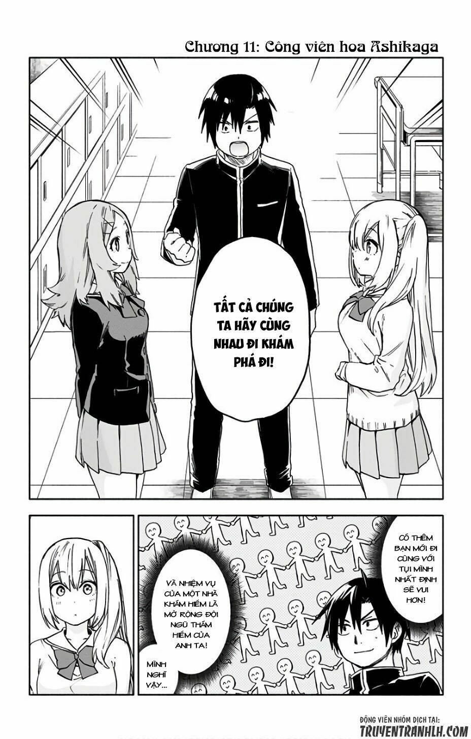 Saguri-Chan Tankentai: Chapter 11