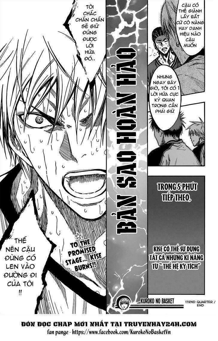 Vua Bóng Rổ Kuroko: Chapter 172
