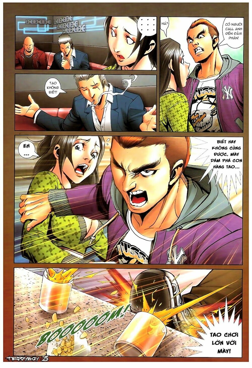 Người Trong Giang Hồ: Chapter 1379: Điền Bân vs Trụ Ca